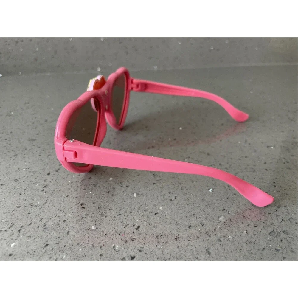 Vintage CPK Cabbage Patch Kids Children's Heart Sunglasses 1984 Pink